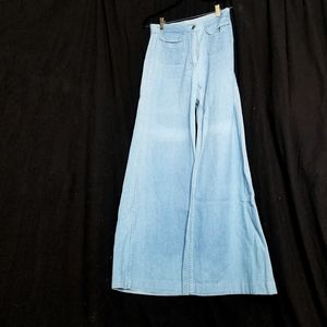 True Vintage 70s Elephant Leg Bell Bottoms